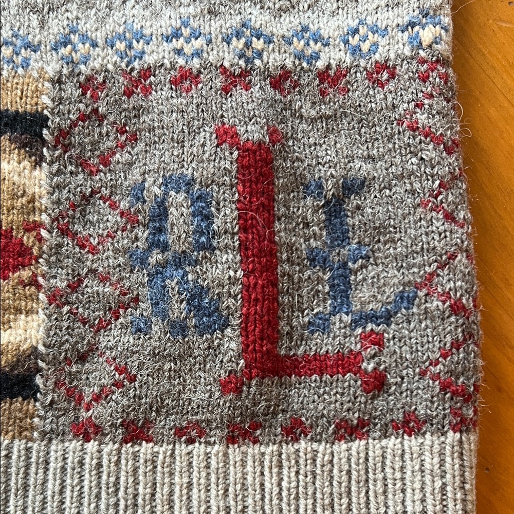 Ralph Lauren Rustic Patchwork Sweater - image 4